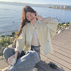 新款现货主推立领小外套2519-P135-K198，女装短外套，2C129
