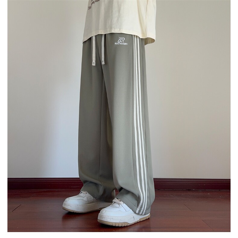 大货足新款条纹休闲运动丝裤秋季秋宽松X416b-1-KL906-特P40控58,男装休闲裤,星座416B-1