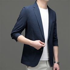 853-112春秋款男士西服外套轻薄透气男装P170，男装西服，电商B360