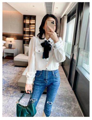 【现货】春装重工艺拱针压格王炸款，女装，锦绣阁