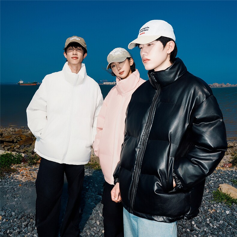 特批多模时尚纯色面包服宽松立领保暖棉服A247-MY450特批85,男装棉衣,电商A247