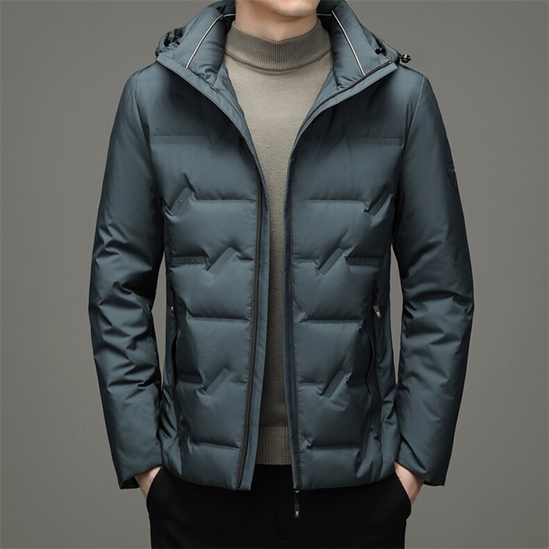 21冬季新款连帽可脱卸羽绒服男士休闲时尚外套男装SNDAF3330-P240,男装羽绒服,电商B212（原钱塘6029）