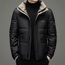 羽绒服男爸爸冬装外套灰鸭绒中年男冬款加厚外套YYYR062132-P275,男装羽绒服,电商B212（原钱塘6029）