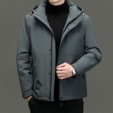 AK78139钱塘2020-3商务休闲新款冬季简约百搭中年男士羽绒服P253，男装羽绒服，钱塘207-3