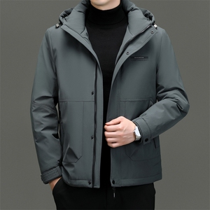 AK78139钱塘2020-3商务休闲新款冬季简约百搭中年男士羽绒服P253,白色针织坎肩怎么搭配好看图片
