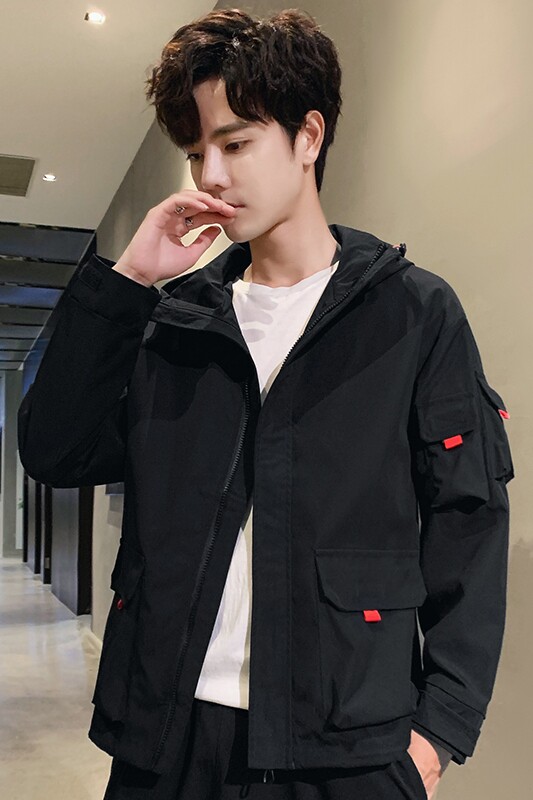 男连帽工装夹克外套5032-1_1906P70,男装夹克,星座1516-1