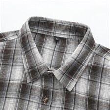 春季新款（跨境电商）格子男女情侣款潮流宽松格纹衬衣，男装衬衫，星座1107-1