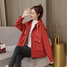 冬季棉衣棉服女中长款棉袄2024年新款潮韩版宽松加绒加厚外套，女装短外套，梦懿尔