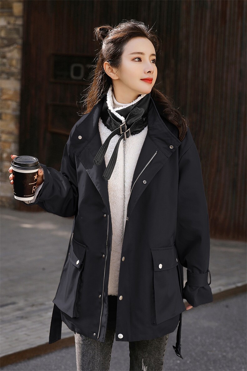 设计感多巴胺黑色短款连帽羽绒服女冬2024新款袖子可拆90鸭绒外套,女装派克服,瑶迪依秀