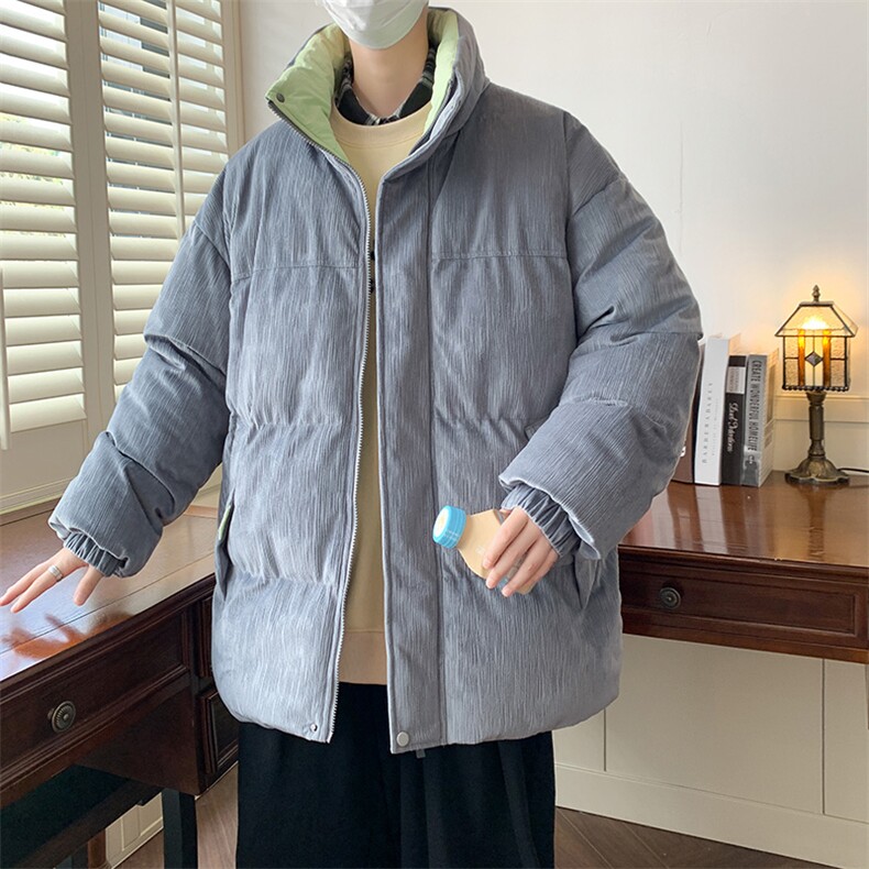 2024秋冬季新款立领加厚灯芯绒棉衣男外套A436-2366-P95控价138,男装棉衣,电商A436