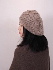 秋冬季新款山羊绒帽子柔软舒适保暖针织毛线帽，帽子，五色羊羊绒
