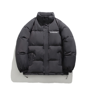 M888  M-5XL 10色选 男女面包服 印花情侣宽松棉衣外套 保暖防寒图片