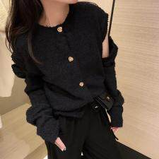 露肩两穿开衫，其它，XTZ style