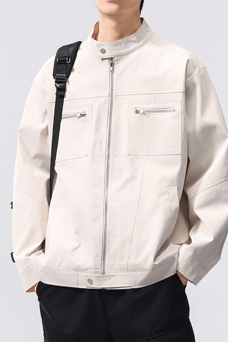 主推工装飞行夹克秋季立领棒球服外套A436-1807-P80119,男装夹克,电商A436