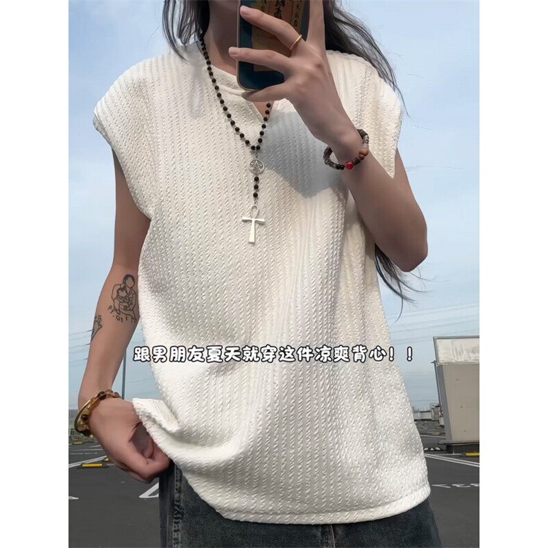 XZ809A/BXXX02/特P14不缺货美式V领坎肩背心T恤，男装背心/马甲，星座809A(原222-1)