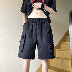 K147-P30夏季宽松型大口袋美式工装短裤，男装休闲裤，星座1501-1
