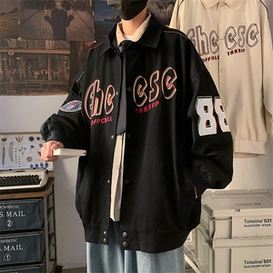 2024春装男士夹克工装外套潮流休闲刺绣上衣A158=JK311-P98图片