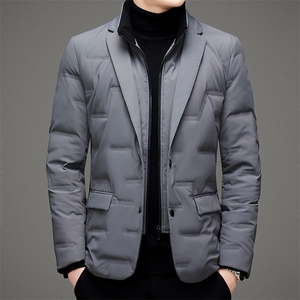 休闲新款羽绒服中年男款21冬季中年装保暖外套MNSA21D-YR002-P350图片