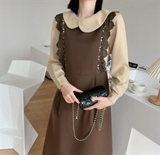 现货：冬季打底连衣裙，女装连衣裙，蕃米莉