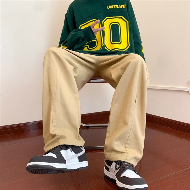 男秋季新款港风休闲裤纯棉E105P35,男装休闲裤,星座1116-2