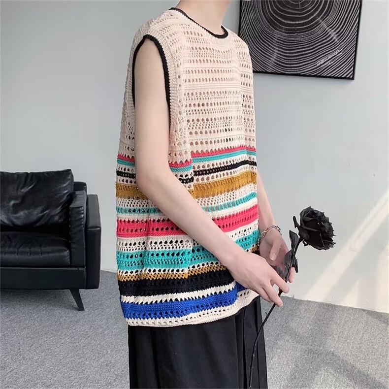 男夏季百搭潮流时尚背心P34,男装背心/马甲,星座1116-2