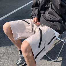 直筒男休闲裤工装裤宽松型青春流行潮五分裤DH930P35，男装休闲裤，星座1116-2