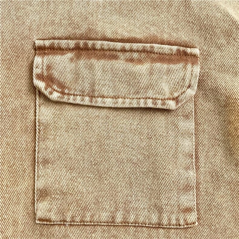 牛仔夹克男春秋季宽松痞帅多口袋工装衬衣潮牌学院风外套~JK1900,男装夹克,星座601-1