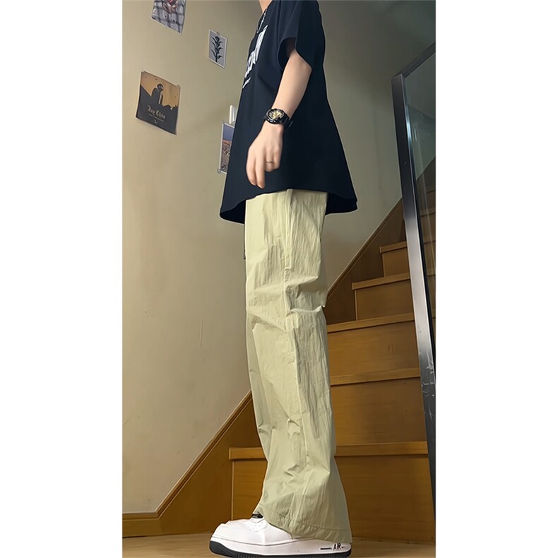 夏季户外防晒防水速干冰丝伞兵冲锋裤男微喇休闲裤KZ925-P38控68,男装防晒衣,星座301C-5