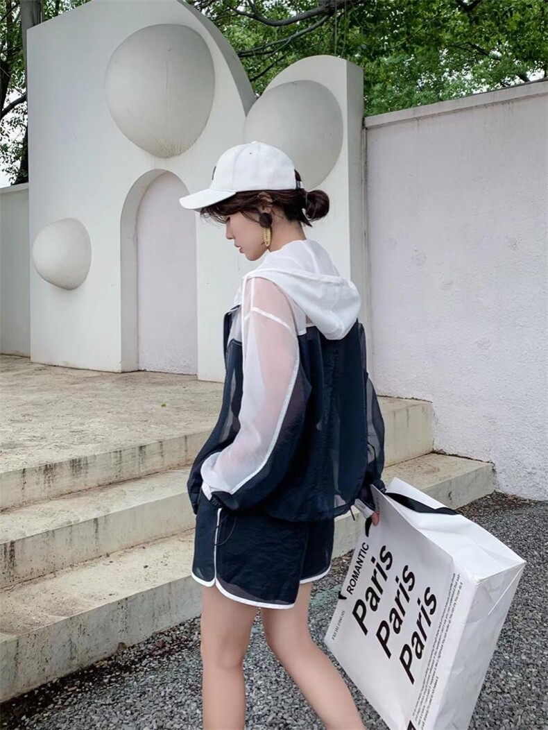 仿晒套装，女装职业装，女人家淼漫