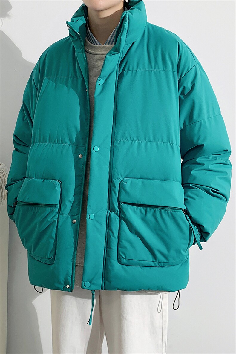 冬上新加棉清新棉服潮青少年立领棉衣外套男女8349-P115控价158,男装棉衣,电商A441-1