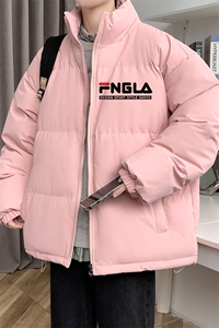 冬上新青少年加棉加厚棉服潮港风休闲立领棉衣外套男女 8802-P60图片