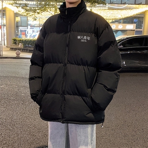 华人青年港风抖音直播得物高品质宽松面包服棉衣外套M1168P65图片