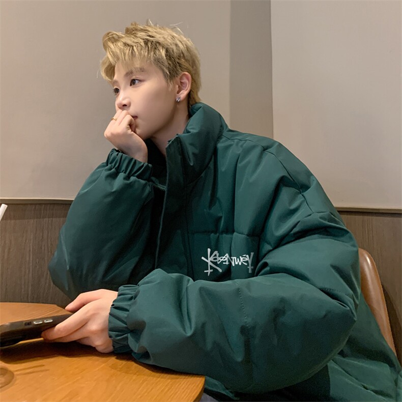 ！2025冬季新款男士立领棉衣加厚保暖棉服外套MY307特P55图片