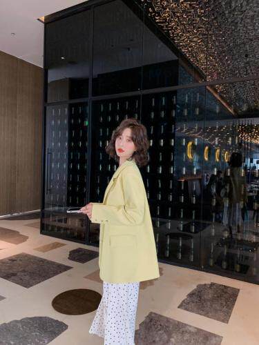 21年春款双门襟西装，女装西装，AI·ENJI 艾恩纪