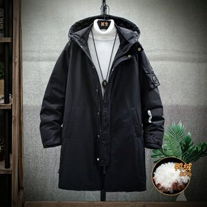 男士羽绒服 2020冬季新款潮牌中长款外套DS581T图片