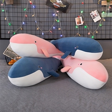 小懒猪毛绒玩具 鲸鱼抱枕