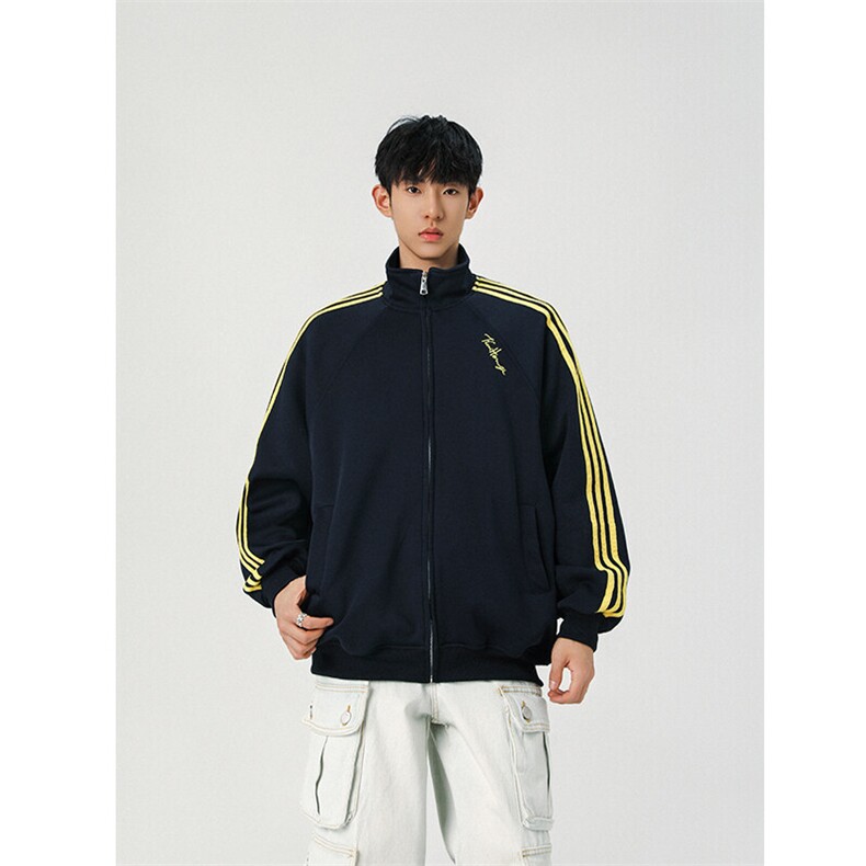 卫衣开衫男女立领外套春秋新款宽松百搭上衣XZ102B-1W2571P65,男装卫衣,星座102B-1