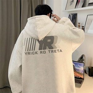 抖音得物供货 可提供视频 秋冬重磅美式宽松连帽卫衣DL1906图片