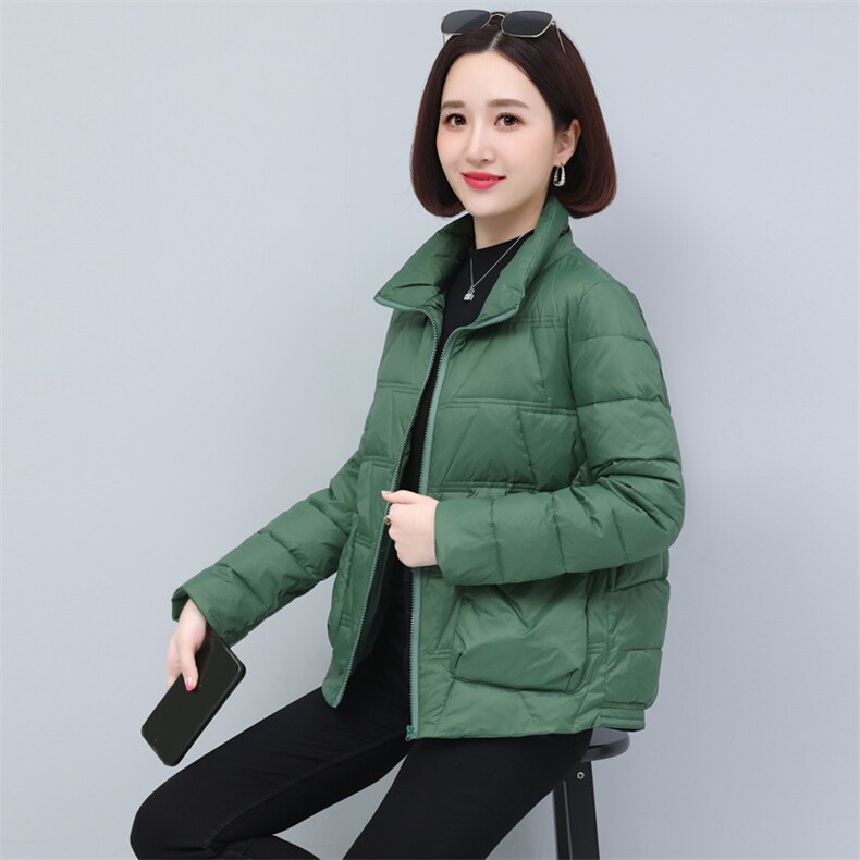 立领羽绒棉衣棉服女冬2022新款休闲小棉袄小个子冬装外套,女装棉衣/棉服,涵誉