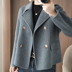 2025年秋季新款女士百搭开衫，女装针织衫/毛衣，乾庄羊绒