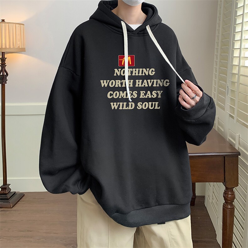 连帽卫衣男大码运动服帽衫外套WY2363-P35,男装卫衣,电商A040