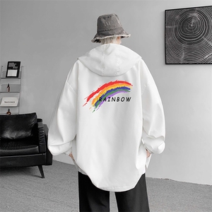 连帽夹克男大码胖子棒球服上衣外套JK65064-P45图片