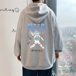 KS21175-P38 加绒-P43 连帽开衫卫衣男运动外套大码班服图片