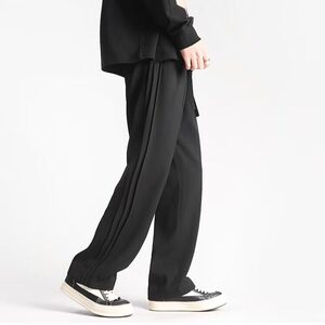 卫裤2025新款春季休闲裤男潮牌宽松运动裤K10041-310B-1-P45图片