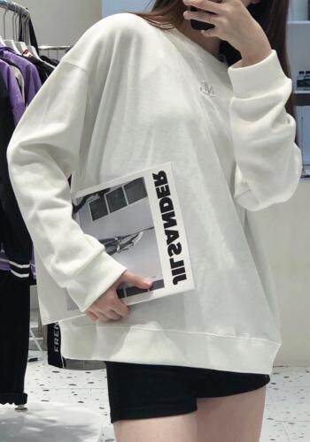 现货秋装新款韩版宽松卫衣，女装卫衣/绒衫，JJY 锦娇衣