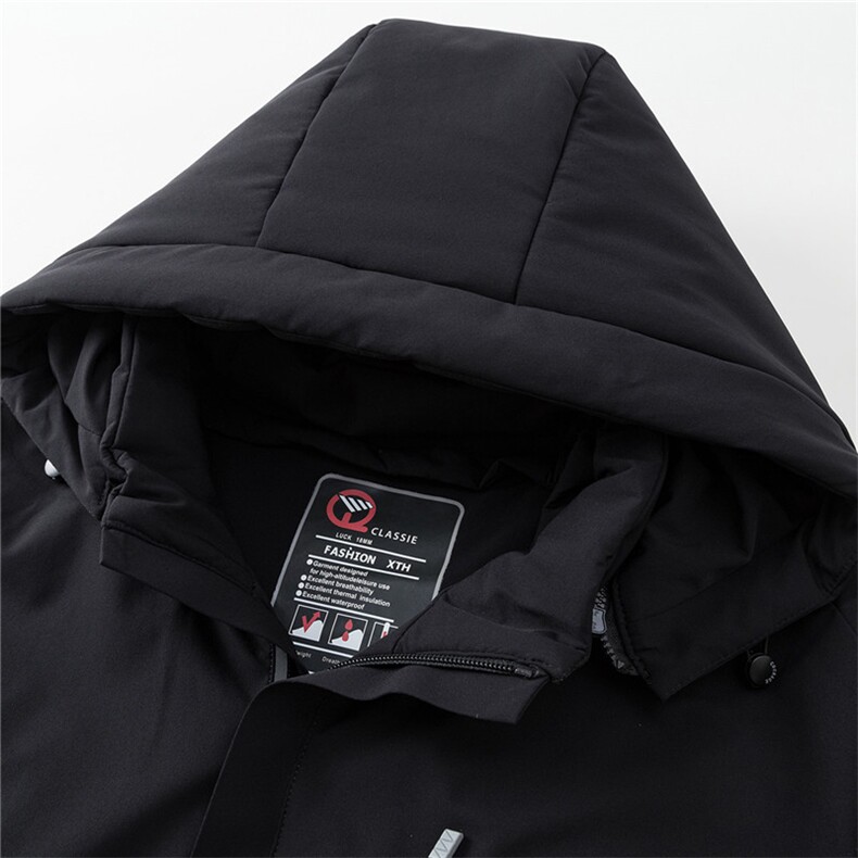 中年可脱卸内胆羽绒服白鸭绒保暖爸爸装可拆卸帽外套ZK2018-P305,男装羽绒服,电商B212（原钱塘6029）