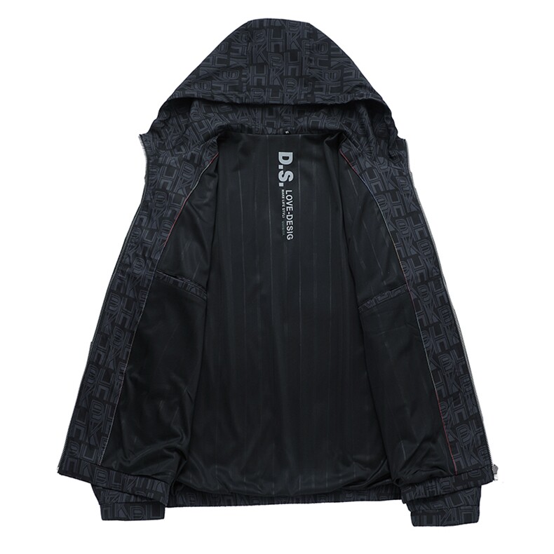 BSTN9968春季新款2023年男士休闲长袖连帽青年夹克商务外套P115,男装夹克,电商B360