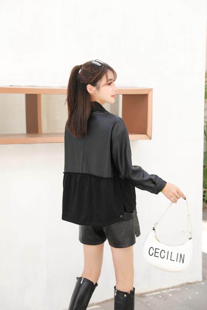 平拼接针织韩版外套，其它，平凡人生