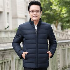 6802/P80大货款！爸爸冬季棉袄中老年外套男休闲商务立领棉服，男装棉衣，星座1216（原钱塘722）