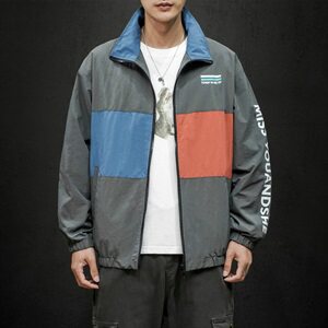 男士外套春秋款韩版潮流夹克上衣宽松休闲百搭棒球服DS872TP50图片